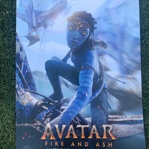 Avatar Fire and Ash Theater Poster